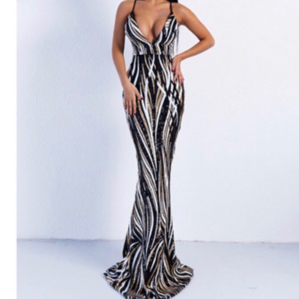 Glam gala dress